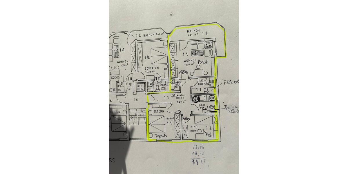 Etagenwohnung Koblenz - 3 Zimmer, 70 m&sup2;, 345.000&euro; | Angebot:26786564