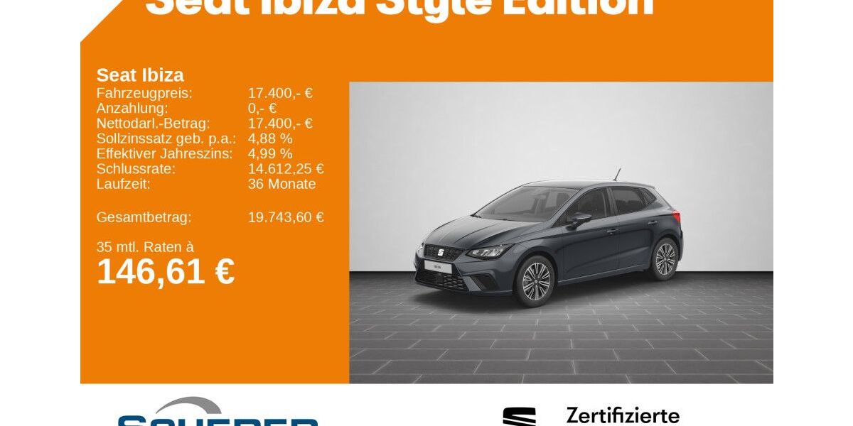 Seat Ibiza 17.498 km 19.100 &euro; Mayen 56727