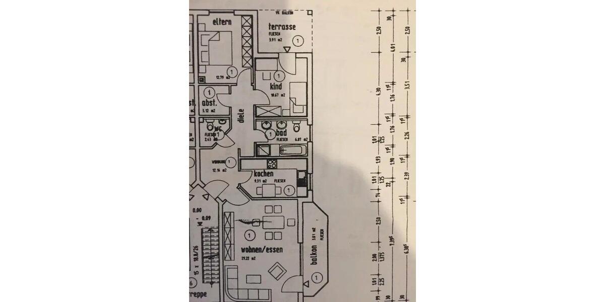 Etagenwohnung Lahnstein - 3 Zimmer, 96 m&sup2;, 275.000&euro; | Angebot:26868410