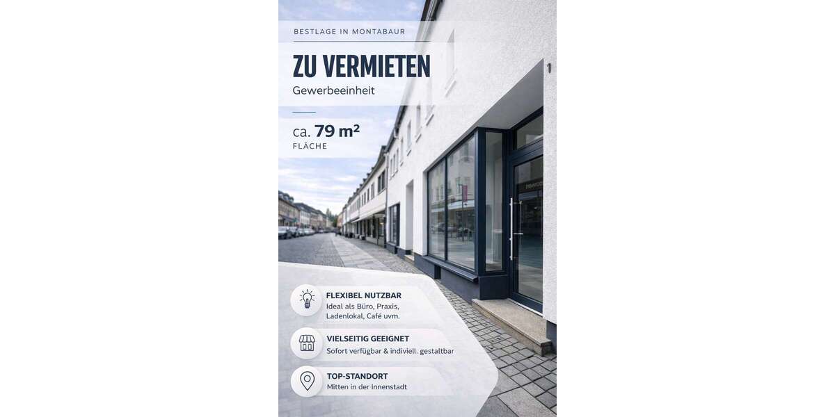 Gewerbeobjekt Montabaur Eschelbach - 900&euro; | Angebot:26790705
