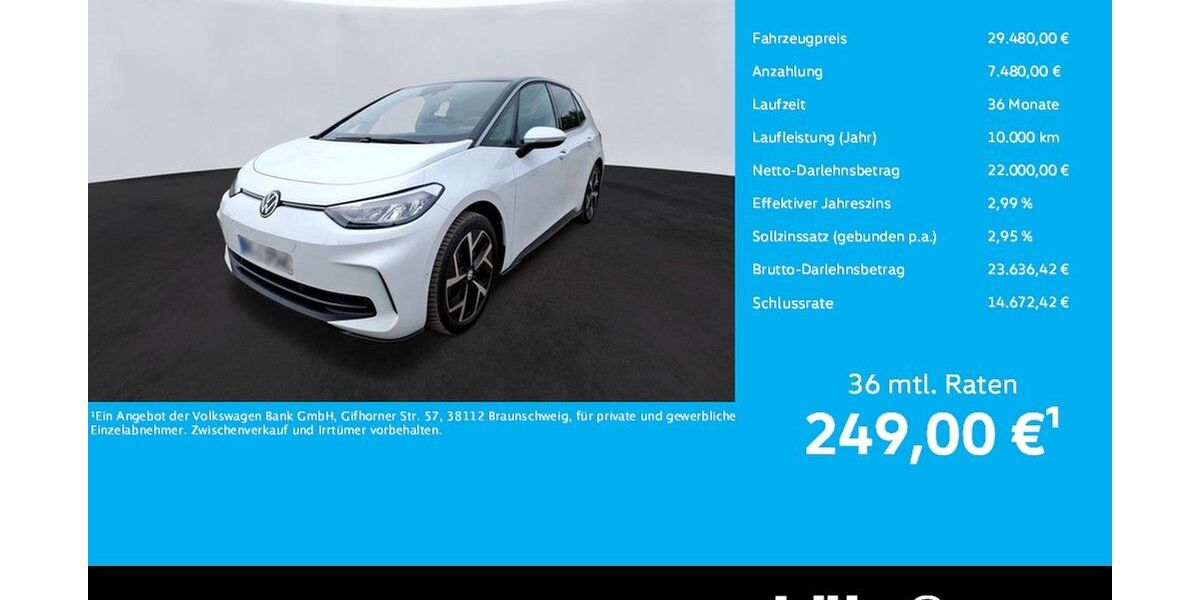 VW ID.3 35.540 km 29.480 &euro; Koblenz 56076