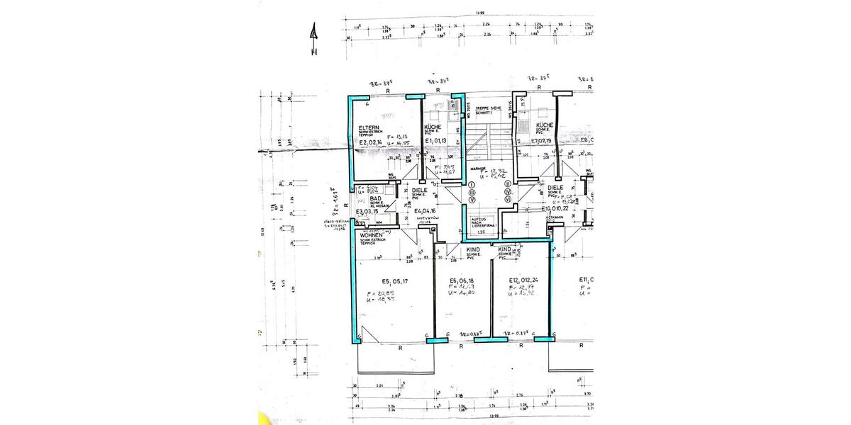 Etagenwohnung Koblenz Bubenheim - 4 Zimmer, 77 m&sup2;, 295.000&euro; | Angebot:25648385