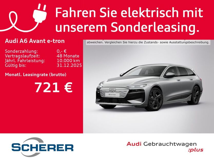 Audi A6 e-tron 8.907 km 71.200 € Mayen 56727
