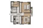 Dachgeschoßwohnung Bad Breisig - 3 Zimmer, 63 m&sup2;, 750&euro; | Angebot:25896286