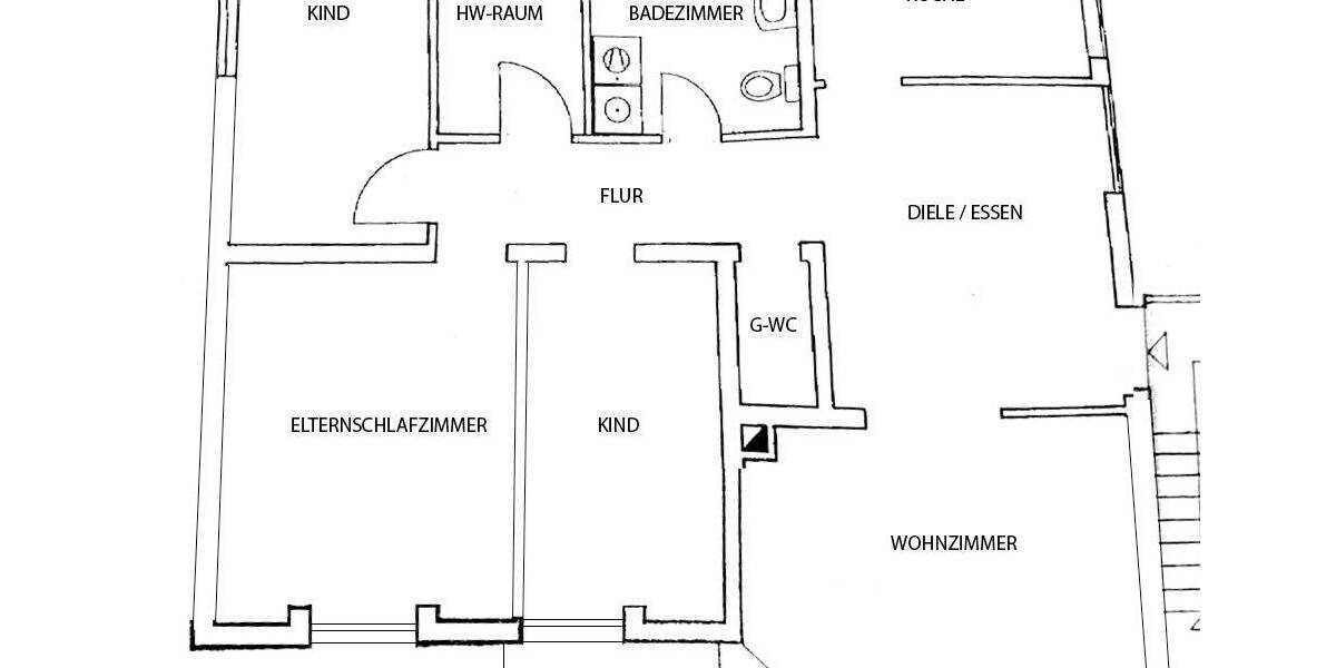 Etagenwohnung Neuwied Heddesdorfer Berg - 5 Zimmer, 96 m&sup2;, 690&euro; | Angebot:24589352
