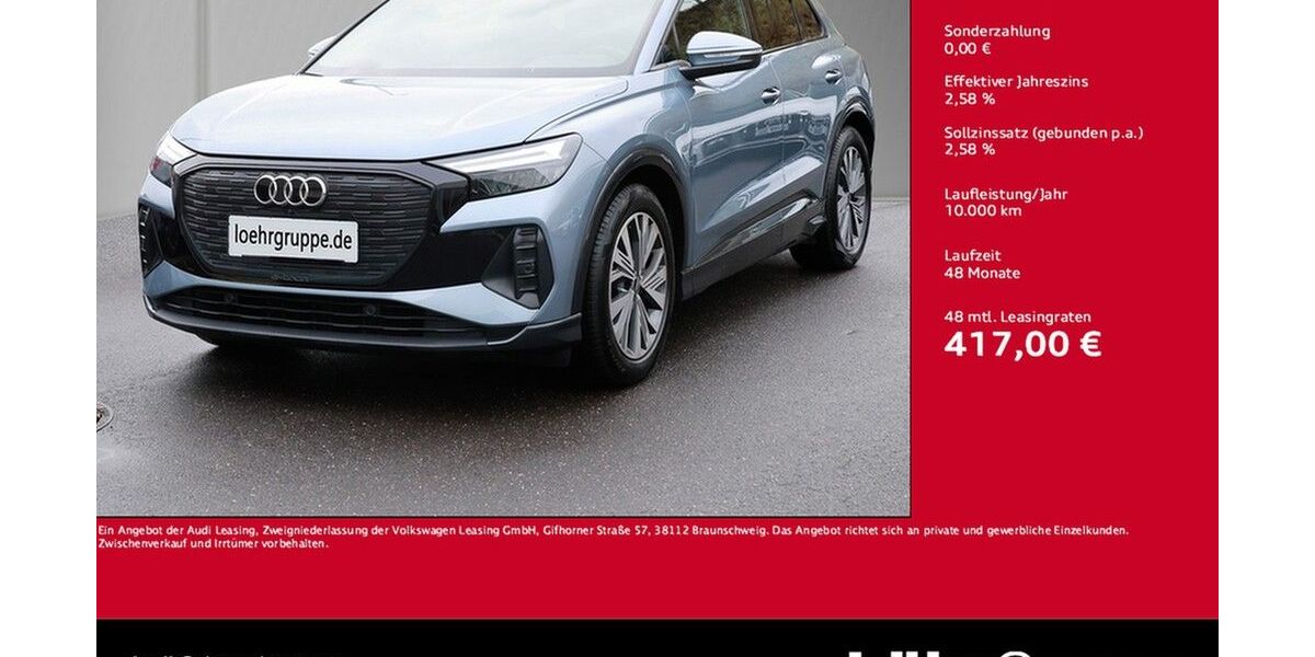 Audi Q4 e-tron 6.695 km 44.480 &euro; Koblenz 56070