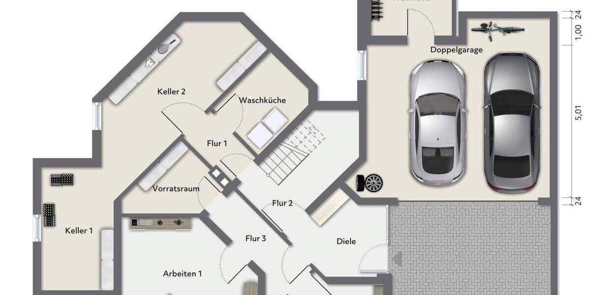 Einfamilienhaus mit lebenslangem Wohnrecht! 7 zimmer