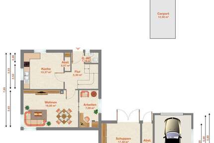 Haus zum Kaufen in Montabaur 169.000 € 120 m² 6 zimmer