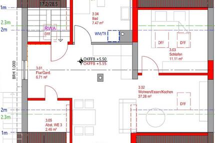 Wohnung Großmaischeid - 2 Zimmer, 55 m&sup2;, 600&euro; | Angebot:26465444