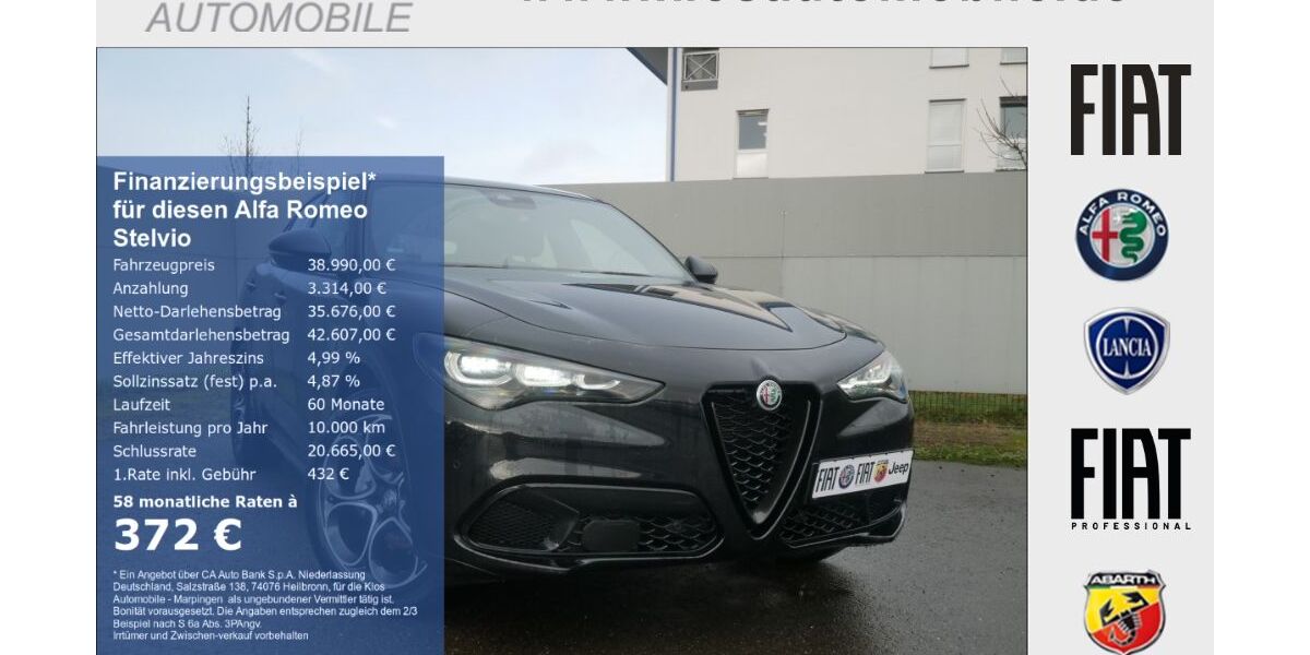 Alfa Romeo Stelvio 18.900 km 38.990 € Koblenz 56072