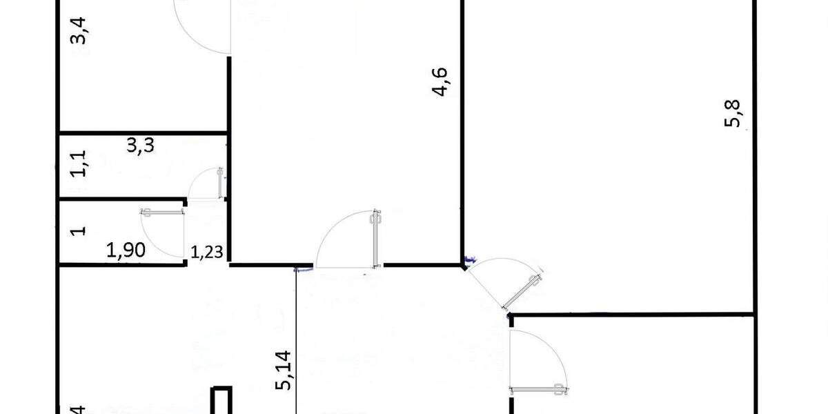 Räumlichkeiten bestens geeignet für Praxis oder Büro 4 zimmer