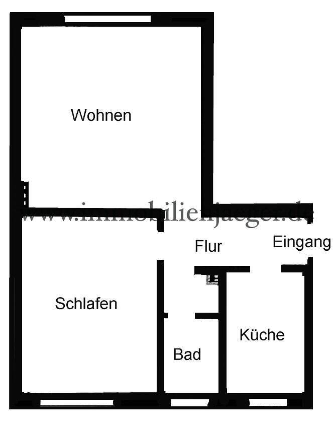 Barmbek-Nord - Vogelgebiet Meisenstraße - gepflegte Wohnung im 2.OG mit EBK, Duschbad - frei