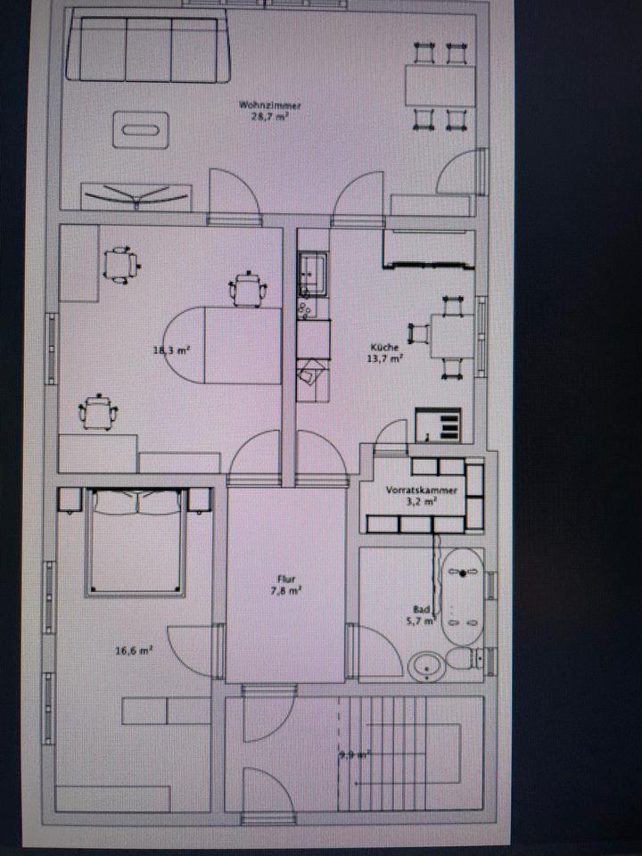 Erdgeschowohnung in st. Sebastian zimmer