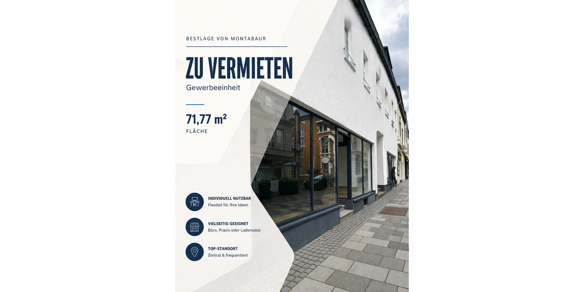 Gewerbeobjekt Montabaur Eschelbach - 800&euro; | Angebot:26902082