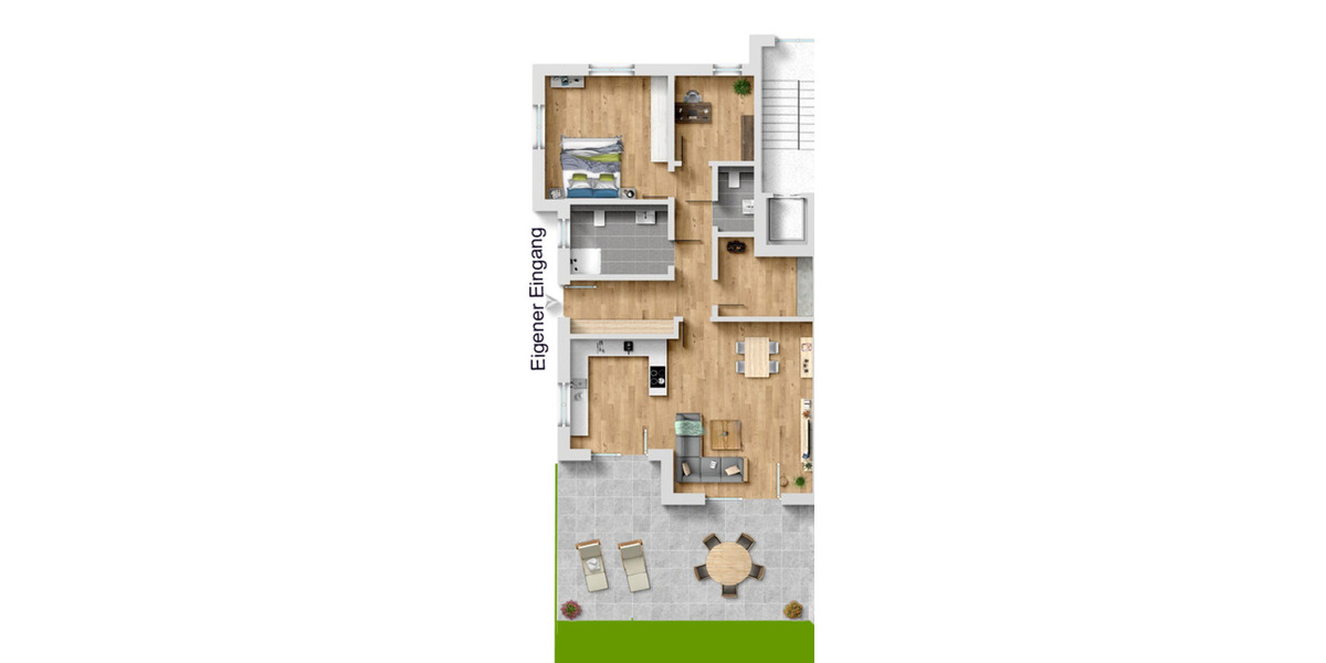 Etagenwohnung Horhausen - 3 Zimmer, 101 m&sup2;, 374.000&euro; | Angebot:25709817