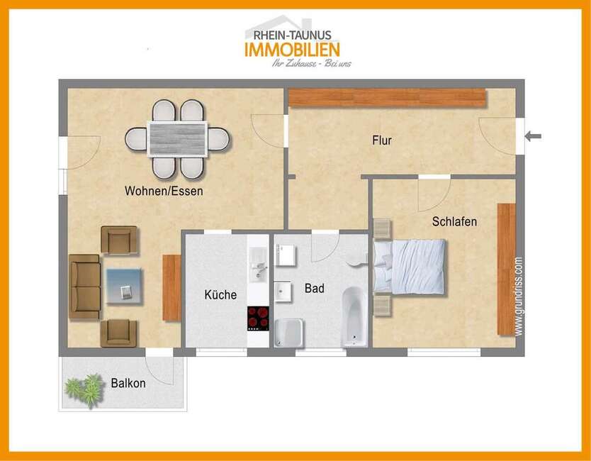 Wohnung zum Kaufen in Bad Ems 159.000 € 72 m²