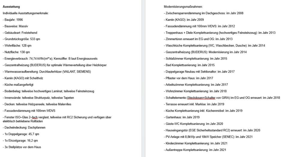 Einfamilienhaus in attraktiver Wohnlage von Emmelshausen 130qm 5 zimmer
