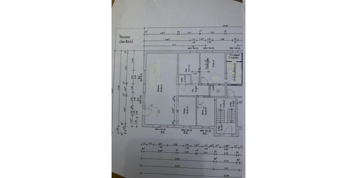 Etagenwohnung Nentershausen - 3 Zimmer, 124 m&sup2;, 1.200&euro; | Angebot:26403600