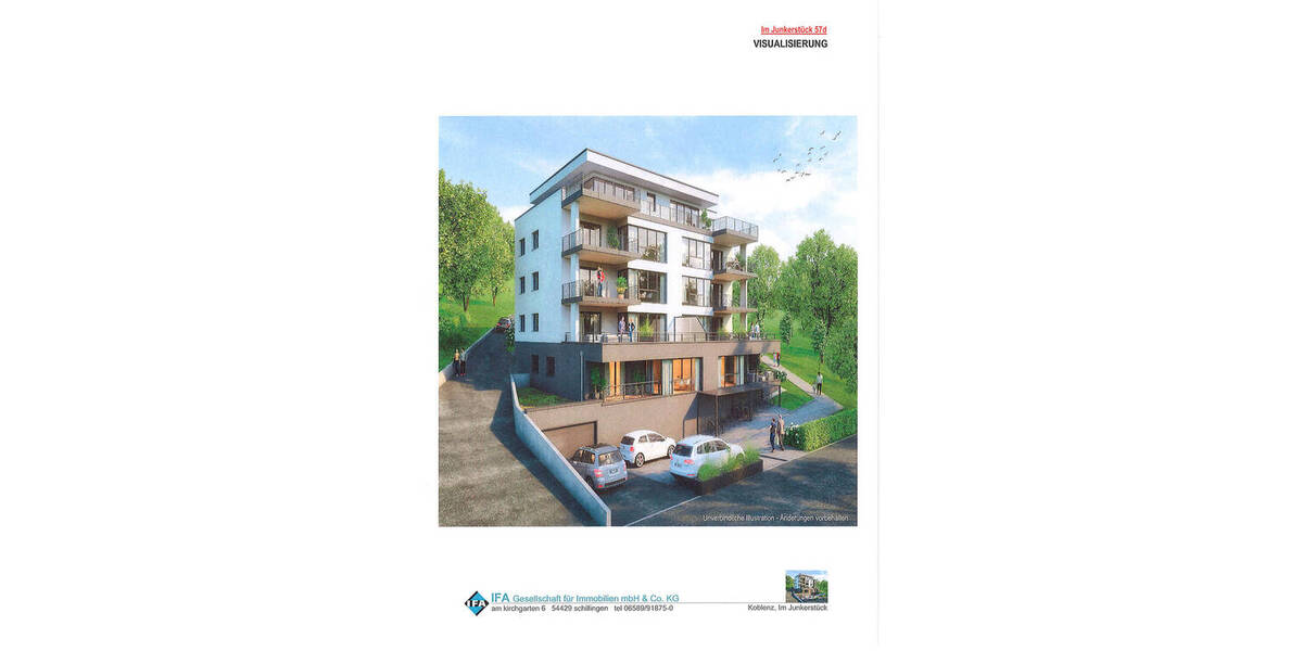 Etagenwohnung Koblenz Pfaffendorfer Höhe - 3 Zimmer, 595.000&euro; | Angebot:25700921