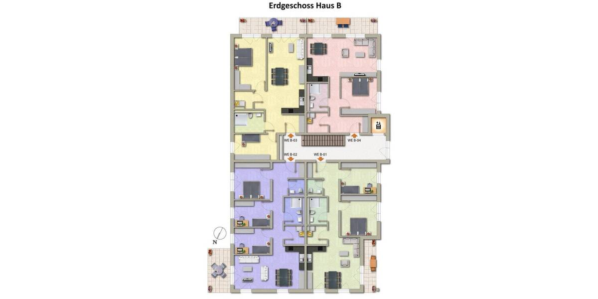 Etagenwohnung Treis-Karden Treis - 3 Zimmer, 90 m&sup2;, 357.317&euro; | Angebot:25820348