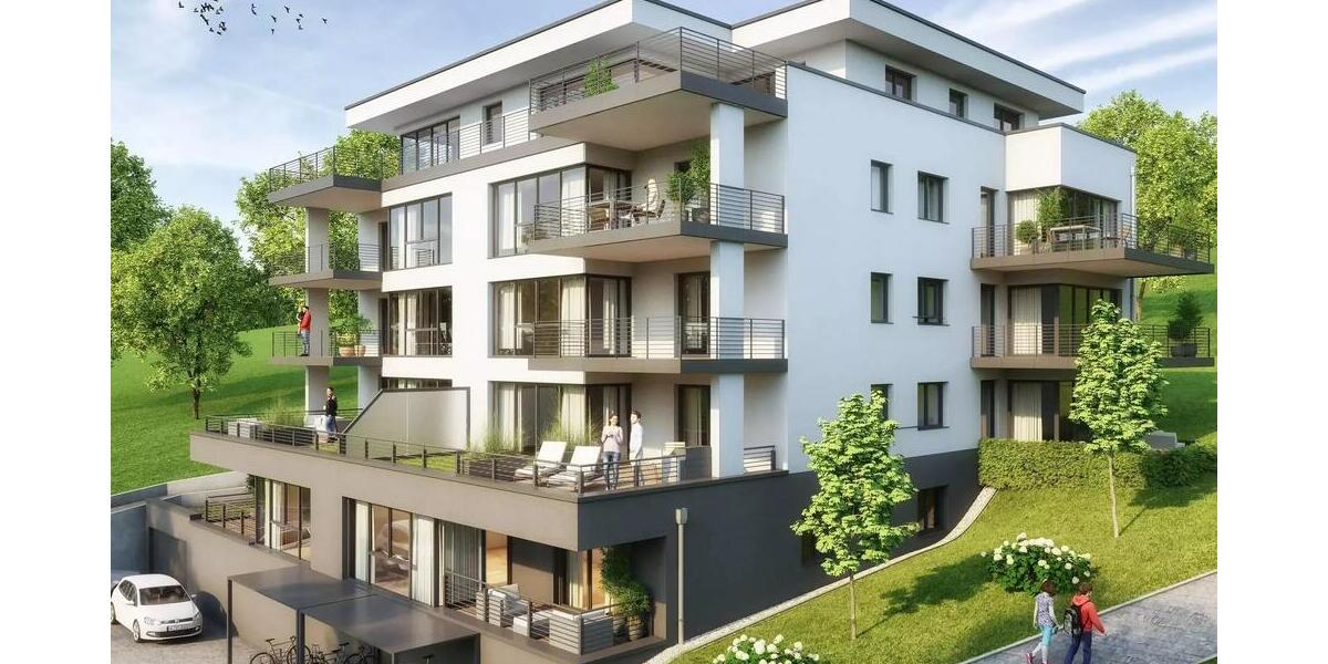 Moderne altengerechte Wohnung mit großer Terrasse im Energiesparhaus in ruhiger Lage 3 zimmer