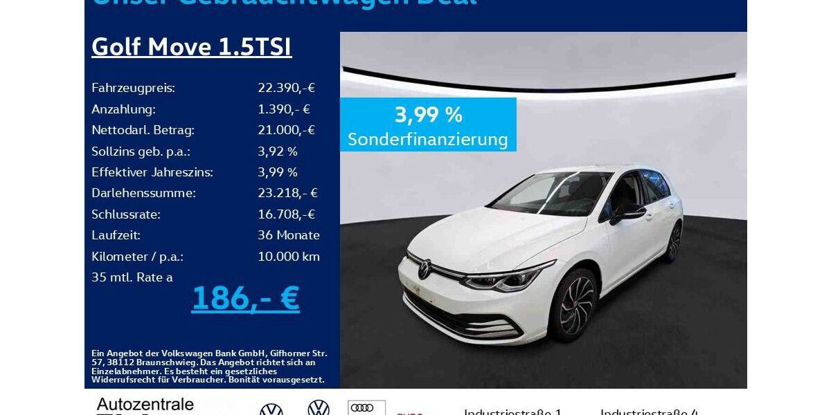 VW Golf 17.800 km 22.390 &euro; Heiligenroth 56412
