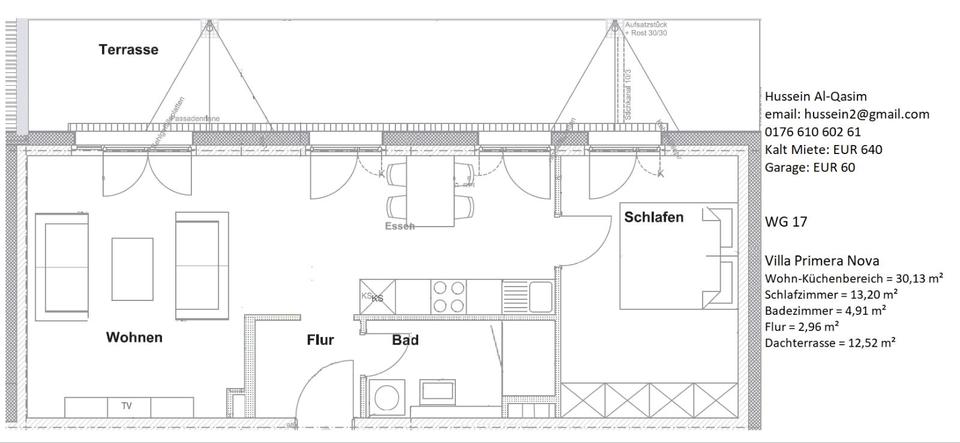 Etagenwohnung Montabaur - 2 Zimmer, 63 m&sup2;, 285.000&euro; | Angebot:27030680