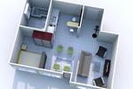 Etagenwohnung Bendorf - 1 Zimmer, 41 m&sup2;, 570&euro; | Angebot:25824724