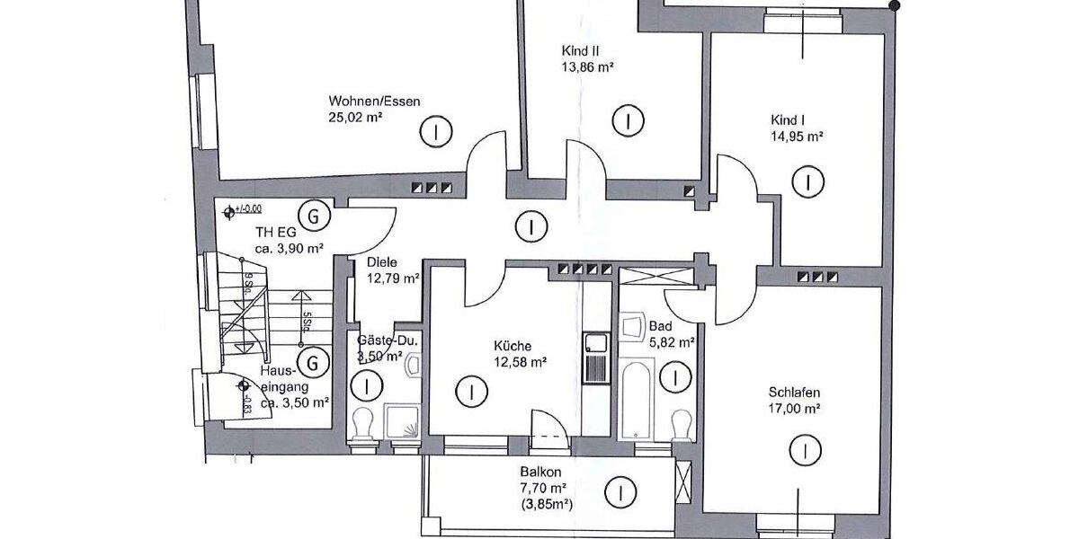 Erdgeschoßwohnung Koblenz Lay - 4 Zimmer, 109 m&sup2;, 359.000&euro; | Angebot:26097356