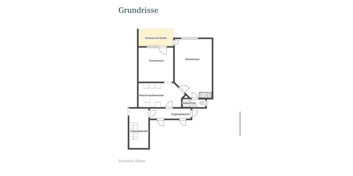 Terrassenwohnung Höhr-Grenzhausen Grenzhausen - 1 Zimmer, 26 m&sup2;, 100.000&euro; | Angebot:27161605