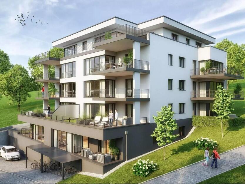 Moderne altengerechte Wohnung mit Garten im Energiesparhaus in ruhiger Lage 3 zimmer