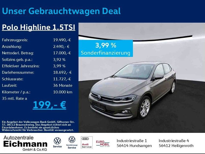 VW Polo 76.100 km 19.490 € Heiligenroth 56412
