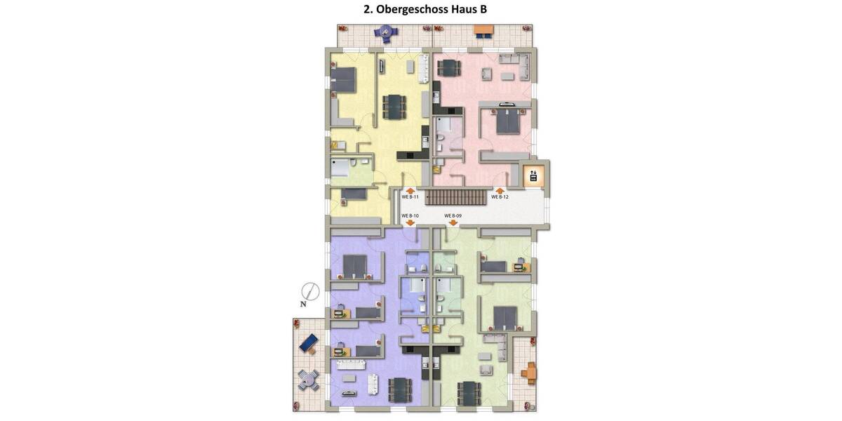 Etagenwohnung Treis-Karden Treis - 2 Zimmer, 82 m&sup2;, 325.164&euro; | Angebot:25740988