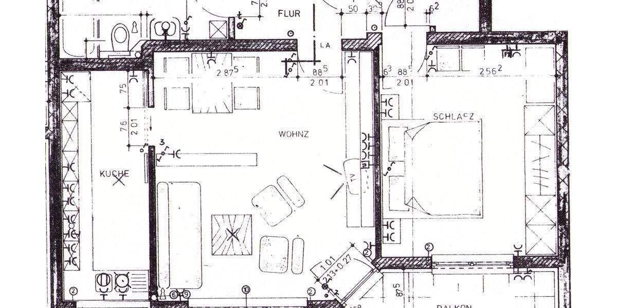 Etagenwohnung Neuwied - 2 Zimmer, 58 m&sup2;, 158.000&euro; | Angebot:25631813