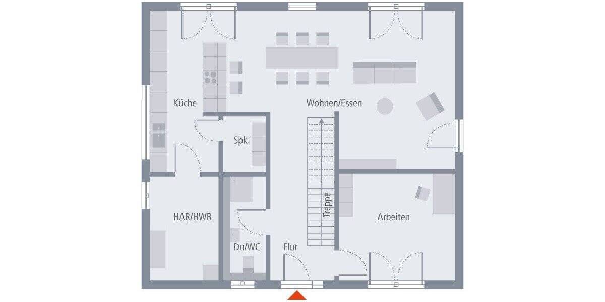 Einfamilienhaus Bell - 6 Zimmer, 187 m&sup2;, 493.900&euro; | Angebot:26687994