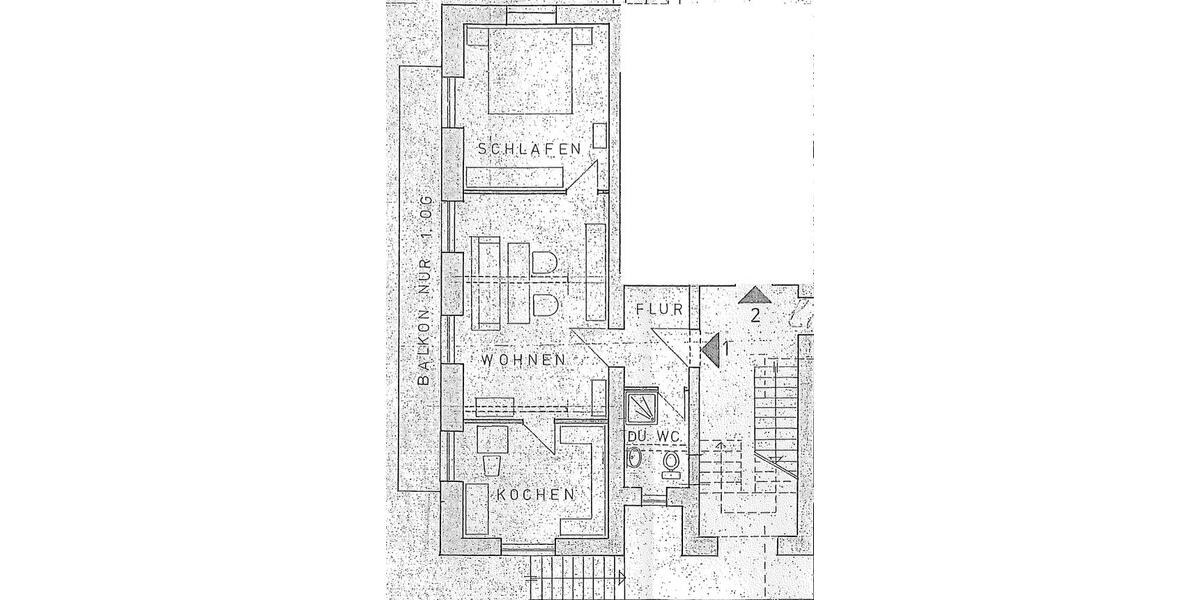 Etagenwohnung Rengsdorf - 2 Zimmer, 54 m&sup2;, 145.000&euro; | Angebot:26491122