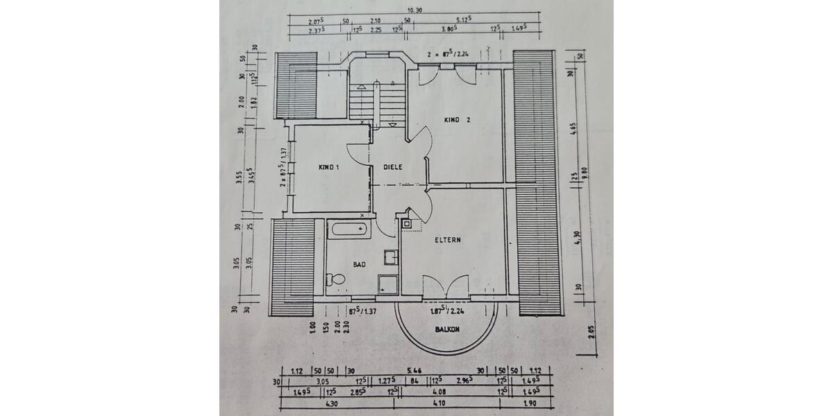 Freistehendes Haus in Dachsenhausen mit großem Garten & Kamin 6 zimmer
